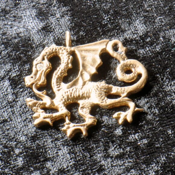 Sterling Silver Asian Dragon Pendant - Picture 6 of 16
